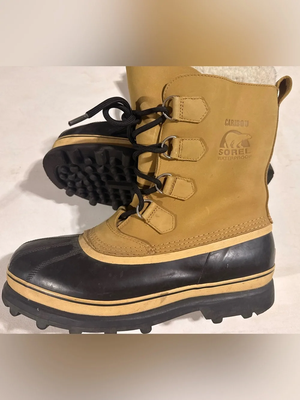 Sorel Caribou Winter Waterproof Boots Size-12